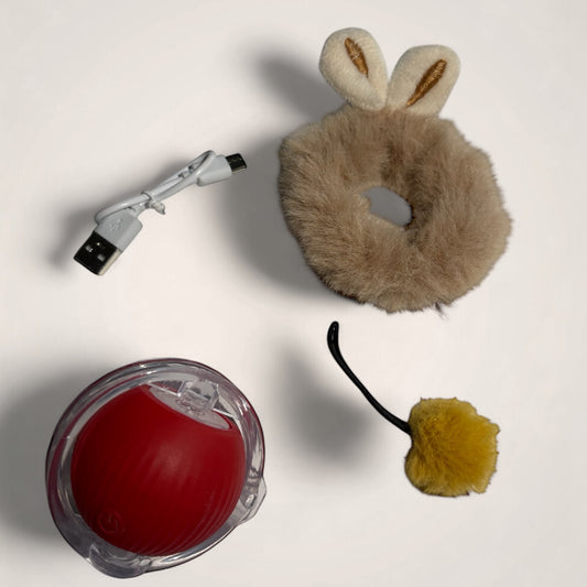 Smartball Lapin – Jouet Interactif pour Chat