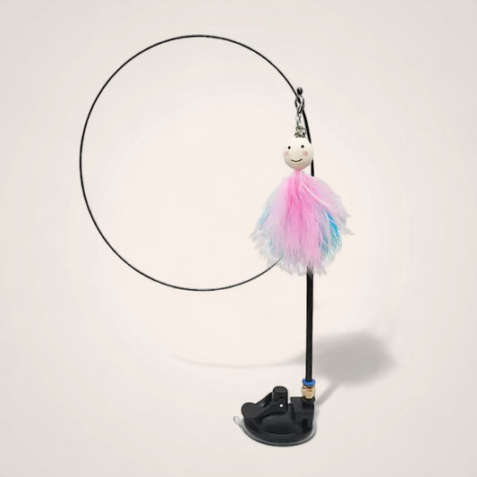 Canne à Piaf pour Chat – Jouet Interactif de Chasse